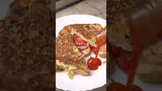 Quick Bread 🍞 Omelette 🍳 Recipe #breakfast #food #easyrecipe #shortvideo #shorts #cooking #viral