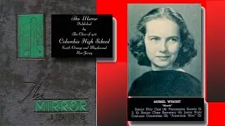 TERESA WRIGHT COLUMBIA HIGH SCHOOL 1938