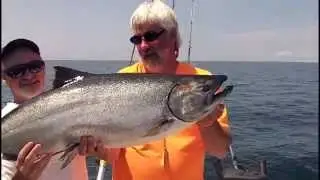 King Salmon Tip-Bill Saiff Outdoors (NK28 Spoons at the Shipping Lanes)
