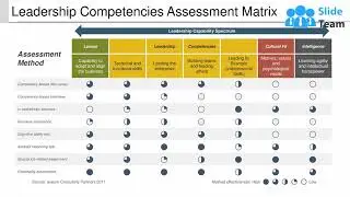Leadership Competencies Assessment Matrix