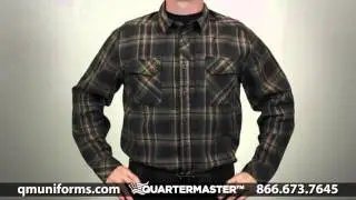 5.11 Tactical Flannel Long Sleeve Shirt at Quartermaster - SG941