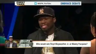 50 Cent on Mayweather vs Pacquiao & UFC   ESPN First Take