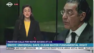 Daily Top News | PAKISTAN CALLS FOR WATER ACCESS AT U.N. | Indus News