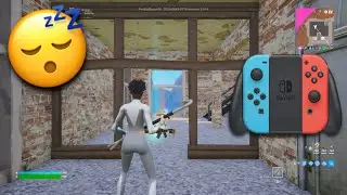 Nintendo Switch Controller ASMR 😴 (Fortnite Tilted Zone Wars Gameplay)