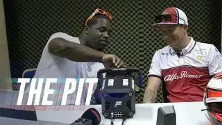 ASAP Ferg Surprises F1 Racer With a Beat-Making Steering Wheel | The Pit