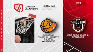 Akademia Młodych Dzików Ochota Warszawa - PGE Spójnia ZS 2 Stargard (CLJ)