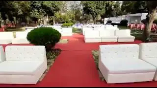 Corporate Setup | High Quality Fabrication for Receptions, Get Together, Farewell w/ Turning Stones