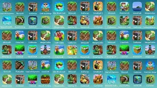 Minecraft, Mini Block Craft, CityCraft Explores, Pixel Gun 3D, PickCrafter, Craft Valley, Cube Craft