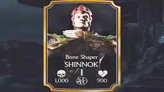 Mortal Kombat X - Bone Shaper Shinnok Challenge - Battle 5: Bone Shaper Shinnok Boss Fight (Normal)