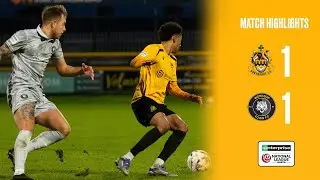 Southport FC vs Worksop Town | 1-1 | National League North Highlights