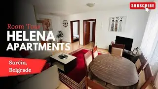 Helena Apartments in Surčin, Belgrade, Serbia - Room tour