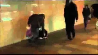 Fake begger in Russia