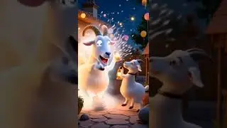 Sheepoo&rsquo;s Eid Portal Surprise 🎉 | Funny & Cute Goat Animation |  #eidanimation #sheepooshorts #goat
