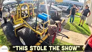 THIS STREET LEGAL DRAG CAR STOLE THE SHOW 😱 | Cars & Coffee 2026 KICKOFF 