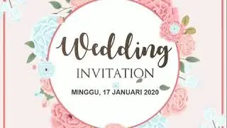 WS018: VIDEO WEDDING INVITATION