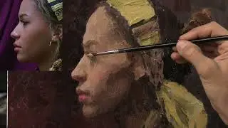 A clip from a Painting Video by Scott Burdick
