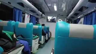 Kereta Api Bangun Karta Announcement Akan Tiba di Stasiun Semarang Tawang