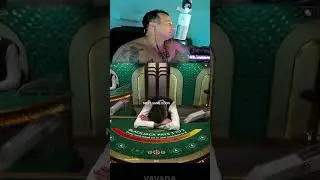 HE FELL ASLEEP 😂😂 #casin #stakeonline #blackjack #onlinecasino