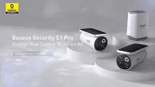 How does the camera always protect us? Baseus S1 Pro Security Camera will show you!