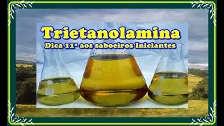 Trietanolamina Alcalinizante T85 11&ordf; Dica aos Saboeiros Iniciantes