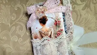 Romantic Tall Skinny Journal