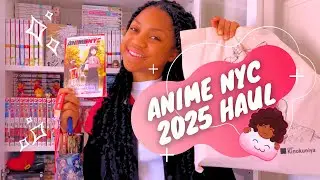 ANIME NYC 2025 Haul | Cosplay, Shopping, & More!!!