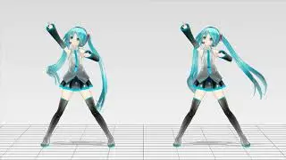 【MMD】Appearance Miku Hair Physics Test