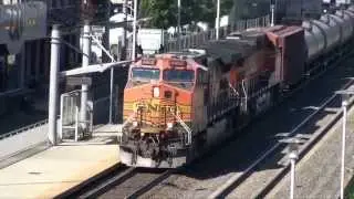 Oil train at Everett Station, 9-14-2014