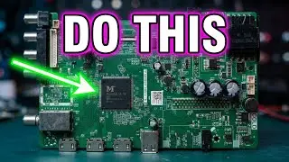 32 Inch Basic TV Not Turning On | Processor Overheat & Short Solution