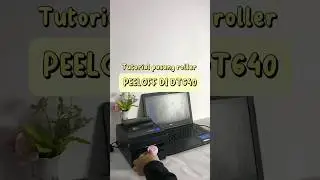 tutorial pasang roller peeloff || PRINTER LABEL DT640
