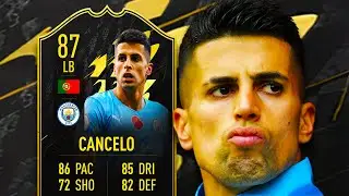 POSITION CHANGE! ⭐ 87 IF CANCELO PLAYER REVIEW - FIFA 22 ULTIMATE TEAM
