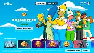Обновление боевого пропуска Fortnite SIMPSONS! (событие, награды, новости)