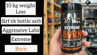 10 kg weight loss sirf Ek bottle se | Aggressive Labz Extreme Burn | Order Kare Aaj He |