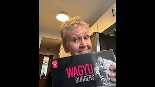 Live at Five!  Let's Chat while I make a WAGU BURGER!