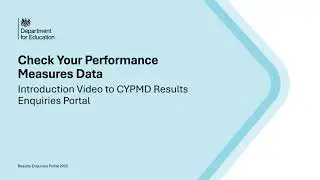 Introduction to CYPMD Results Enquiries Portal