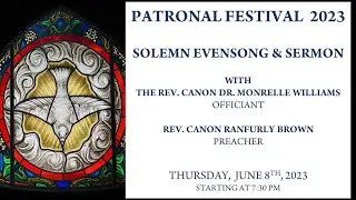 Patronal Festival: Solemn Evensong & Sermon