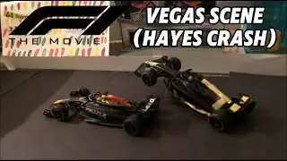 Vegas GP and Hayes Crash scene from F1 the movie | stop Motion recreation