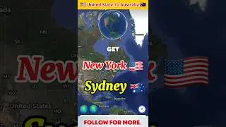 New York 🇺🇸 to Sydney 🇦🇺 | QF4 Flight Route | 20 Hours in the Sky! 🌏✈️