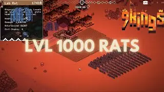 9Kings &ndash; INSANE LVL 1000 RAT ARMY 🐀🔥 | King of Progress | No Commentary
