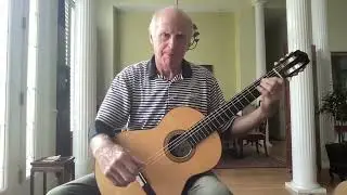 A Richard Brune classical guitar