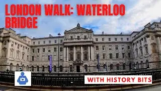 LONDON WALK | The Waldorf Hilton, Somerset House, Brettenham House, Waterloo bridge (2021).