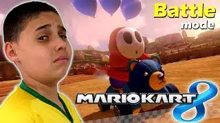 MARIO KART 8 - MODO BATALHA COM 
