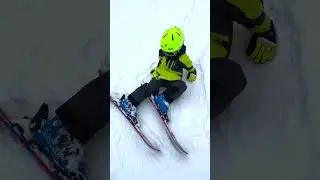 SKIKIDS FIRST STEPS #shortsvideo
