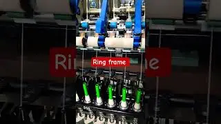 Ring frame #machine #textile