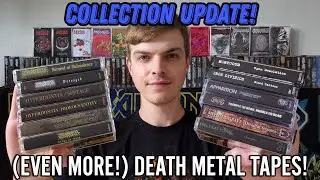 Collection Update! Ep:75 Death Metal Tapes! Hyperdontia, Skinless & more! (Old-school/ Brutal/ Doom)