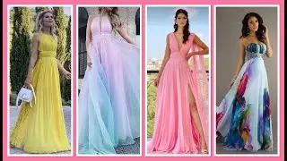 Hermosos vestidos 👗 para una fiesta en la playa 🏖