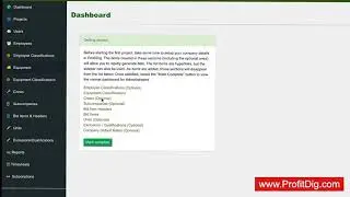 Using ProfitDig: Setting Up Crews