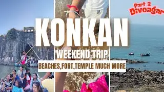 Live📍Konkan Trip Part 2 | Diveagar | Srivardhan | Janjira Fort #Roadtrip #travel #pune #maharashtra 