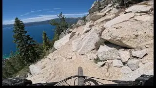 BEST parts of the Flume Trail mountain bike trail at Lake Tahoe