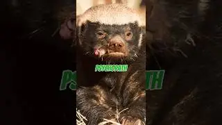 The Animal That Takes on the Entire Forest Alone! Honey Badger. 🦡💥🌳